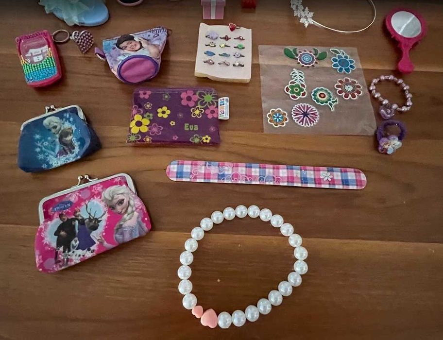 Conjunto de acessórios infantis Frozen / Princesa