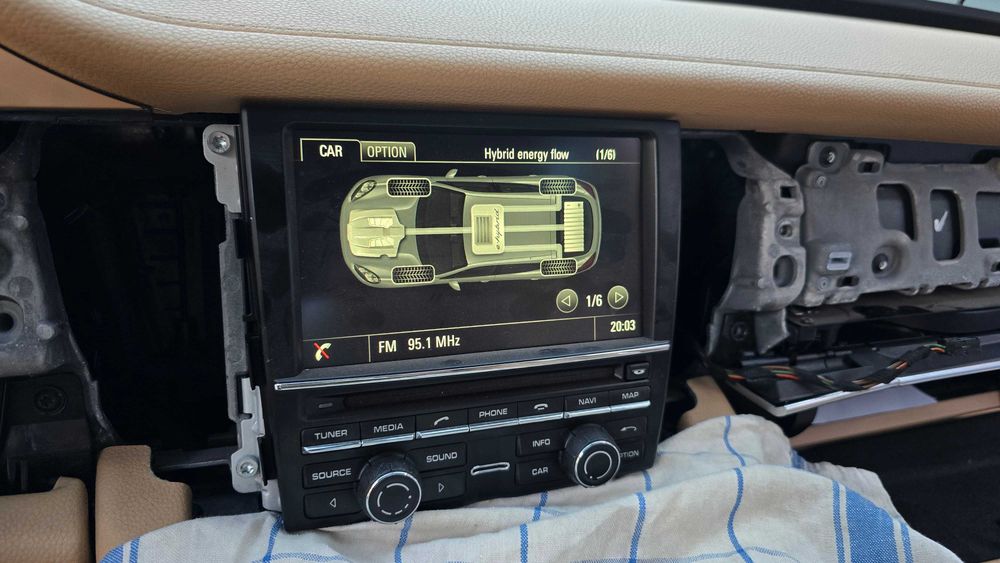 radio porsche panamera 970 nawigacja