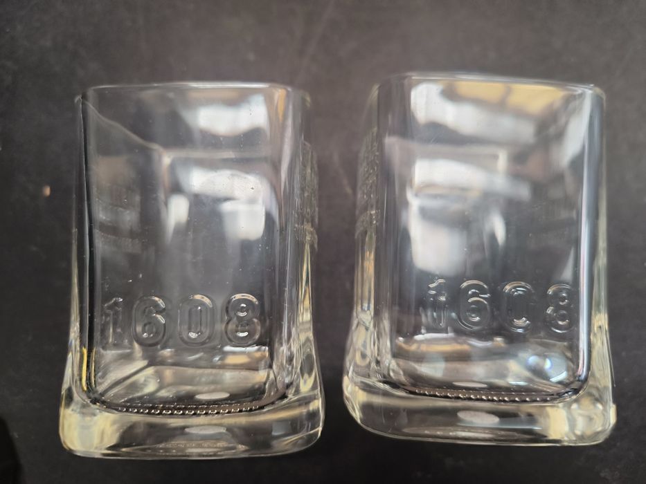 2 Copas Whisky Old Bushmills 1608