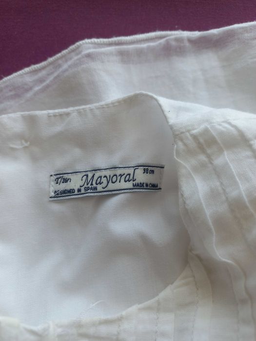 Vestidos Mayoral para 24 e 36 meses