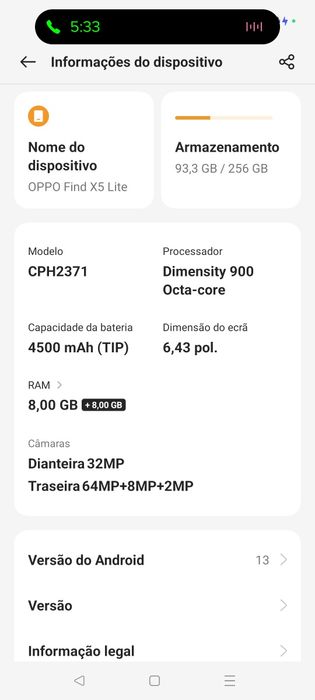 OPPO Find X5 Lite63825541453443122