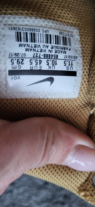 Zimowe buty Nike roz 45.5