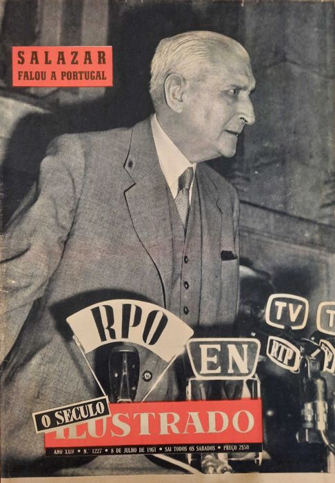Século Ilustrado - Salazar falou a Portugal   - 1961