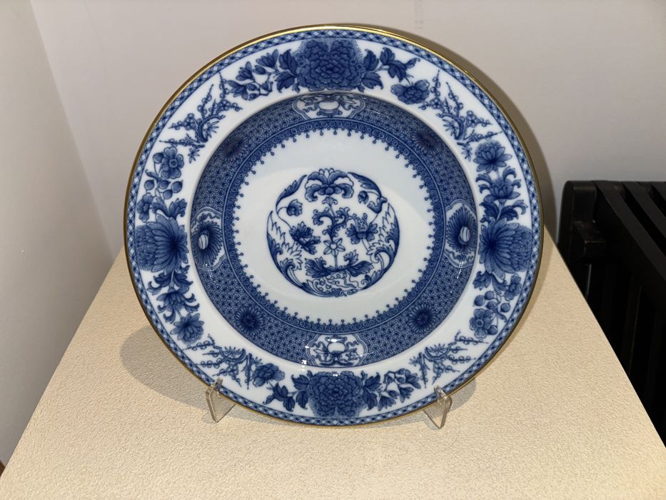 Mottahedeh Imperial Blue Pratos Porcelana Vista Alegre