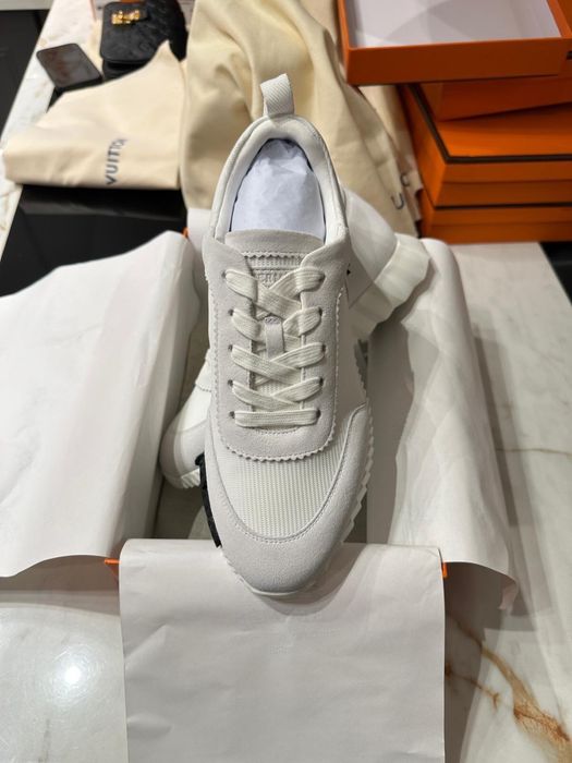 Sneakersy hermes bouncing white