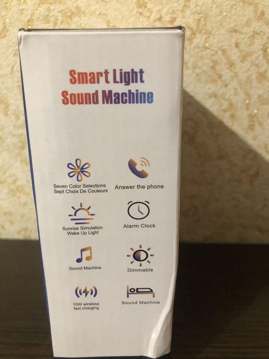 Розумна лампа колонка зарядка G