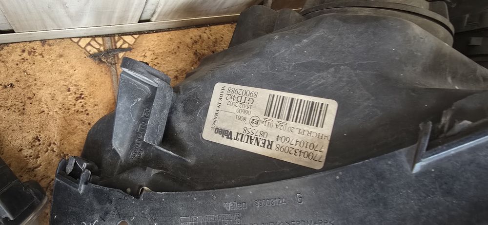 Lampa   lewa prawa Renault Scenic I
