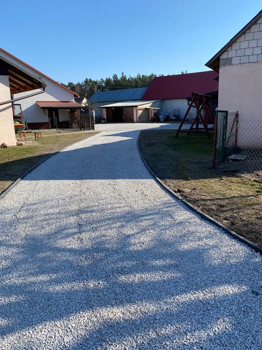 Usługi koparkami i ciężarówkami