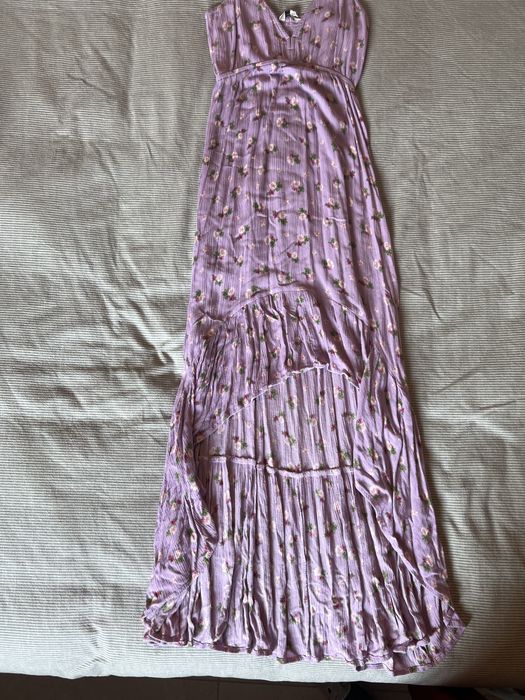 Vestido longo da Stradivarius