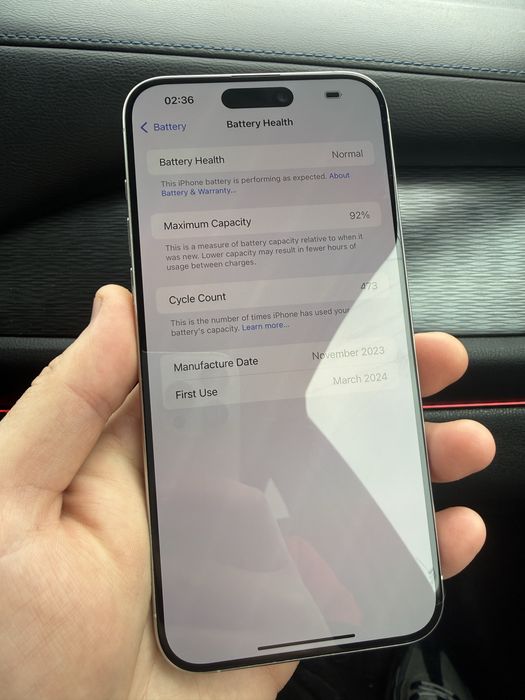 iPhone 15 Pro Max 256gb Titanium White Neverlock