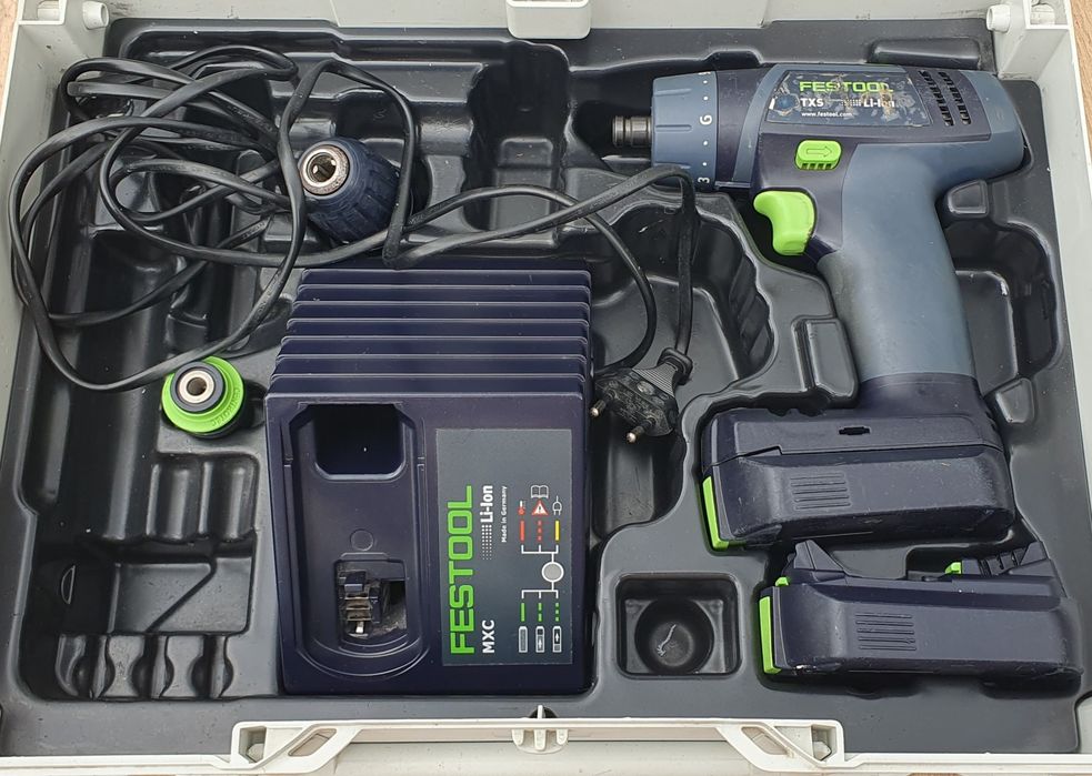 Txs 10.8v festool systainer sys 1 centrotec
