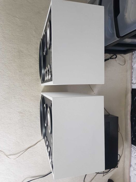 Kolumny Altus Tonsil  75 (Wersja Czarno-Biała) Unikalny Design