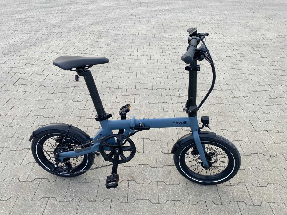 Rower elektryczny Eovolt Sixteen 2022 Składak Elektryczny tylko 14kg przebieg 224km