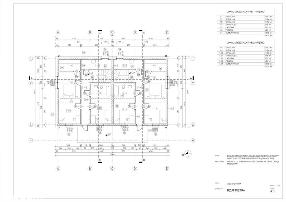 Nowoczesny dom z dużą działką | 136,49 m² | Legnica | Pompa ciepła