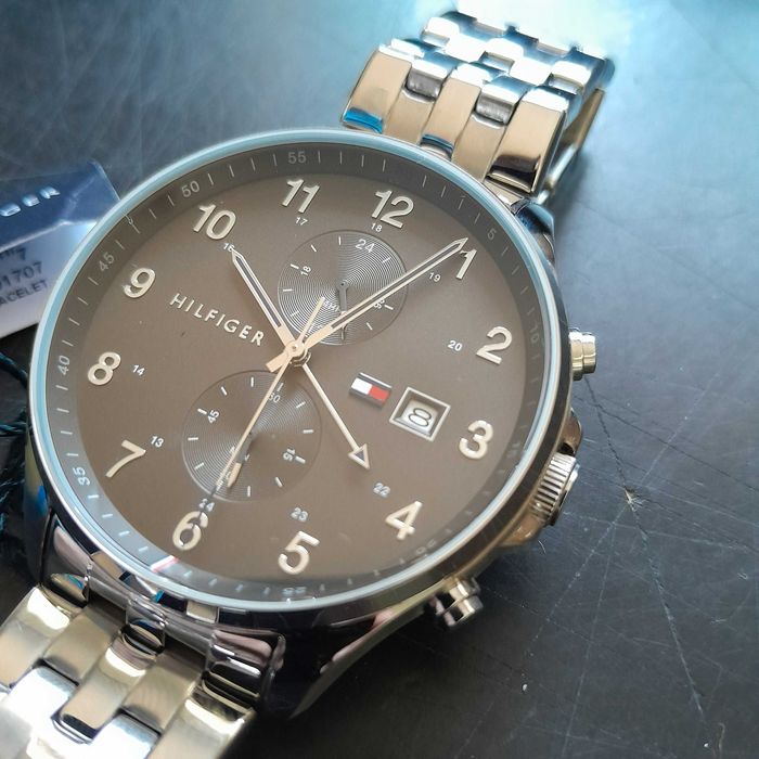 Чоловічий годинник Tommy Hilfiger West 1791707 Silver/Grey