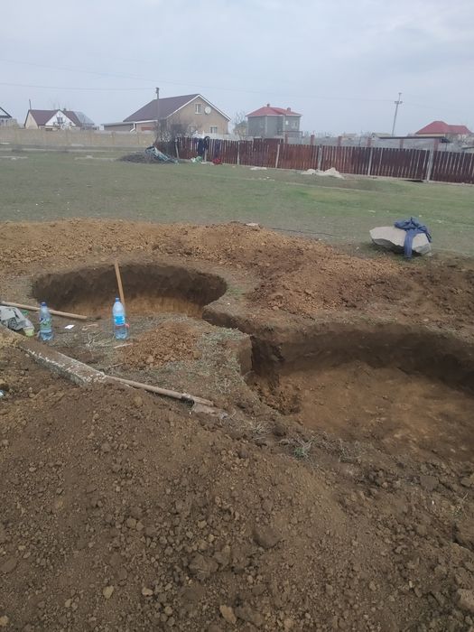Земляные работы Копка Траншеи Септик Сливная Яма Канализация котлован