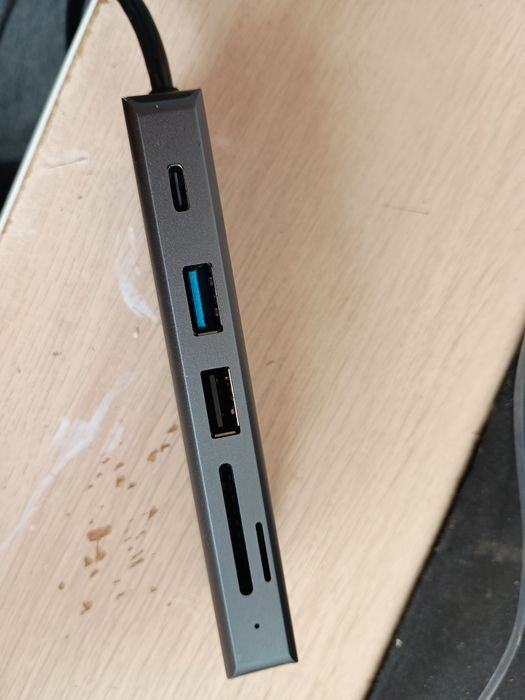 Adapter przejściówka usb-c 9w1