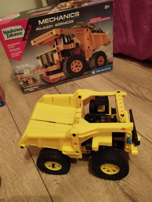 Klocki clementoni mechanics 8+