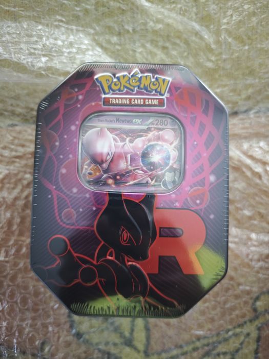 Pokémon TCG: Team Rocket Tin - Mewtwo ex