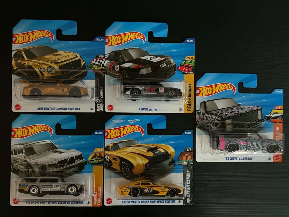 Hot wheels 5 sztuk