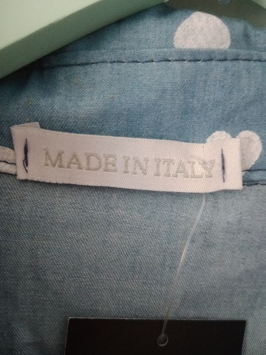 Koszula jeans w serca M