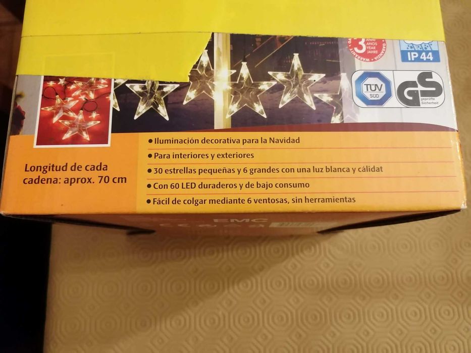 Cortina Estrelas Led