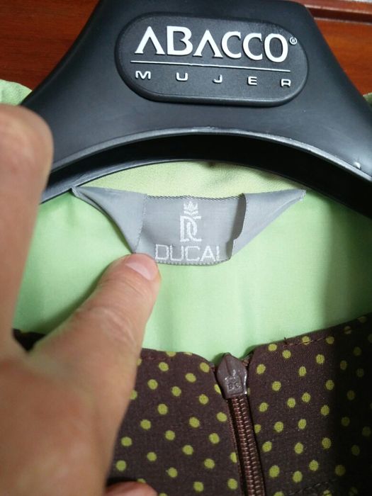 Vestido e casaco