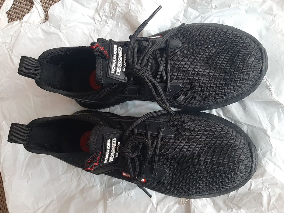 Защитная Пара Кросовок Rona Shoes mod. Zeta Black 37 р.