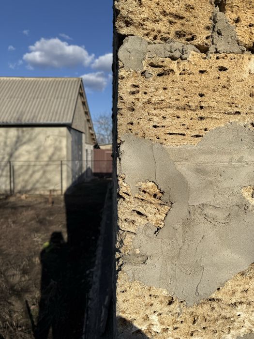 Начатое строительство дом участок