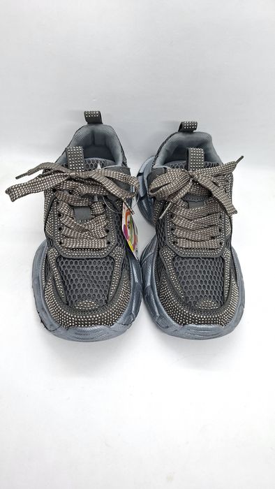 Кросівки на дівчинку р33-38 з блискітками із стразами Jong-Golf весна