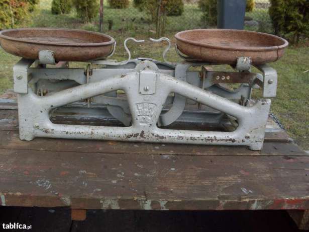 Waga szalkowa z odważnikami KURIER Warto