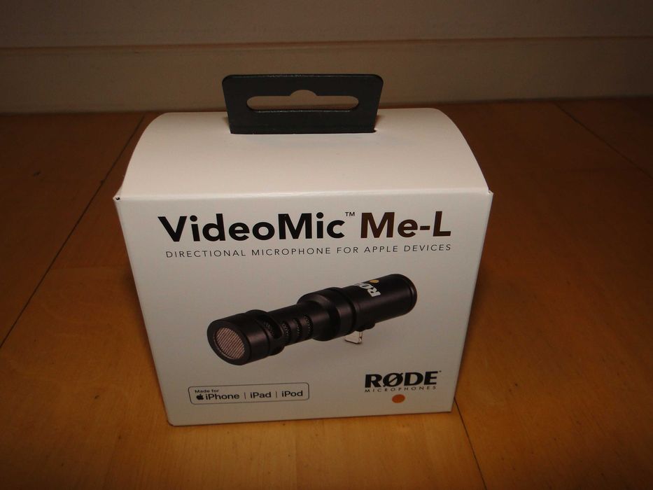 Mikrofon Pojemnościowy RODE VIDEOMIC ME-L Do iPADiPhone.Nowy.Najtaniej