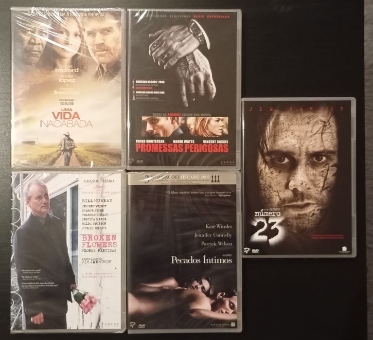 Filmes / DVD novos e embalados