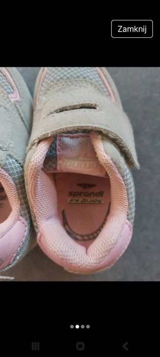 Adidasy dla dziewczynki