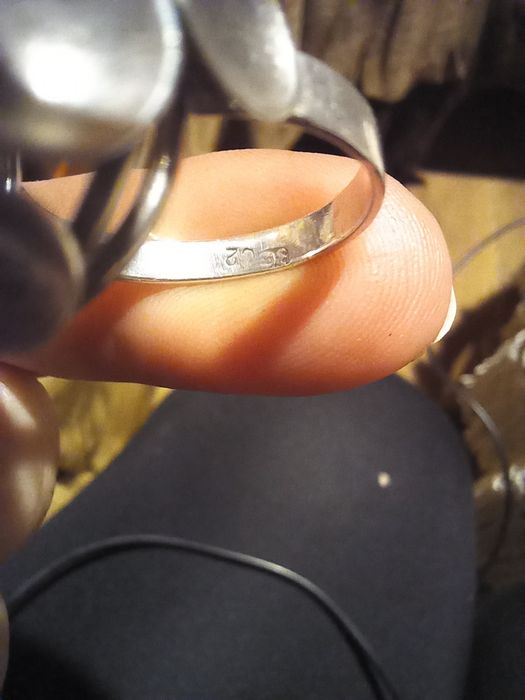 Stary pierscionek Warmet-Agmet