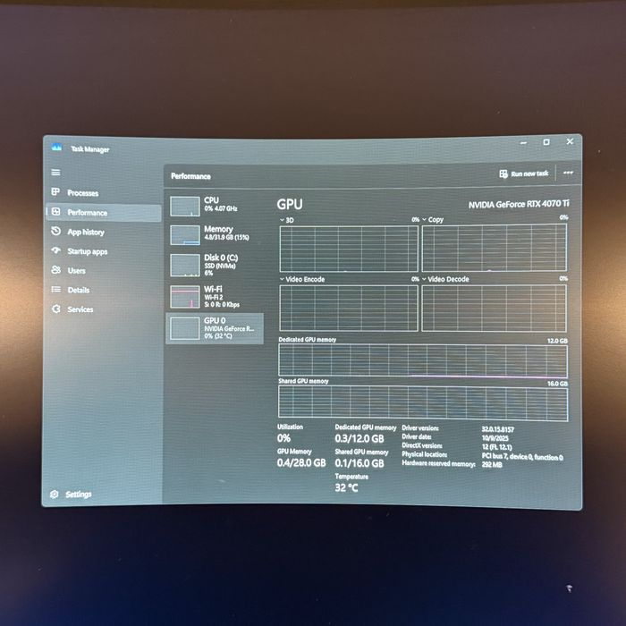 Komputer Gamingowy Ryzen 7 5800X3D + RTX 4070 TI STAN IDEALNY