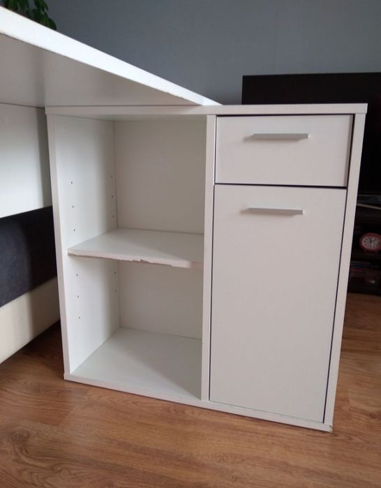 Biurko białe duże "livarno home".