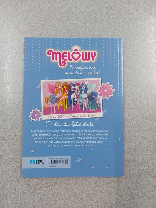 Livro | Melowy - O dia de felicidade | Porto Editora | NOVOe | Porto E