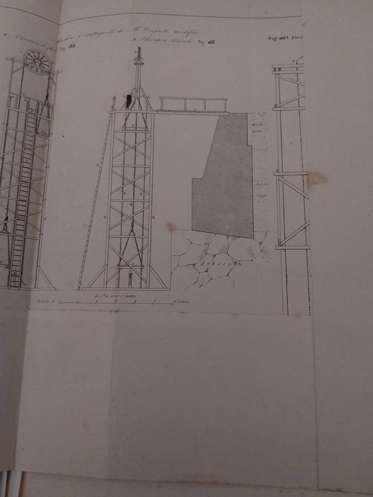 Édition originale – Atlas complet – A. Debauve – Dunod 1872 – Ponts et