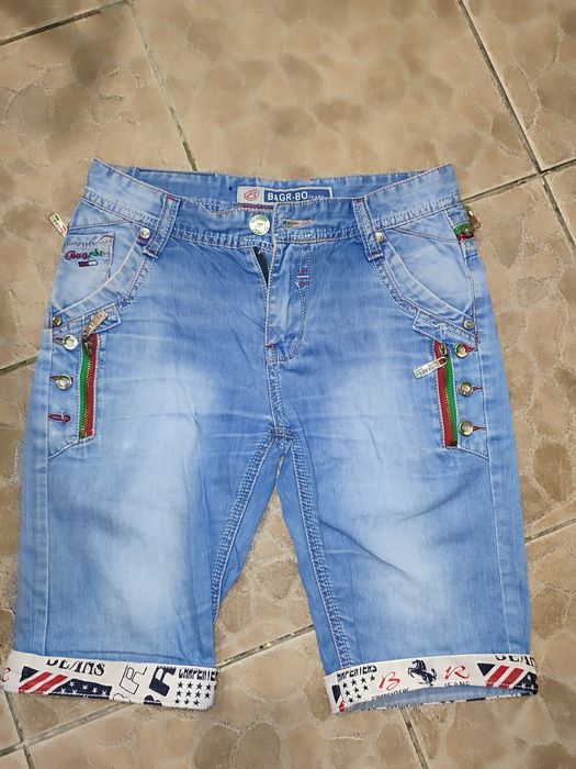 Джинсові шорти на хлопця 12-15 років+ 2 футболки