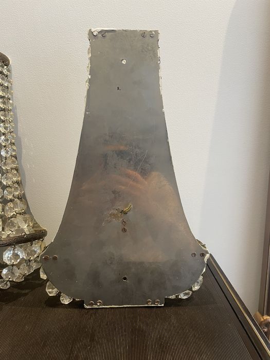 Apliques antigos de cristal