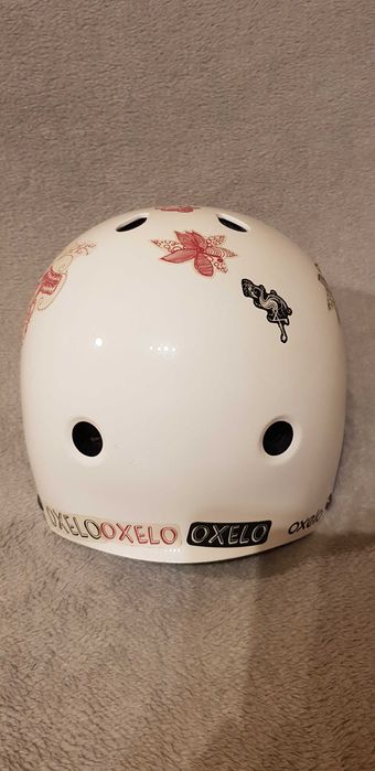 Kask Oxelo Play 5 biały 50-54cm rower rolki hulajnoga