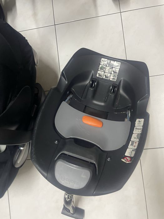 quinny moodd+ ovo cybex com base isofix