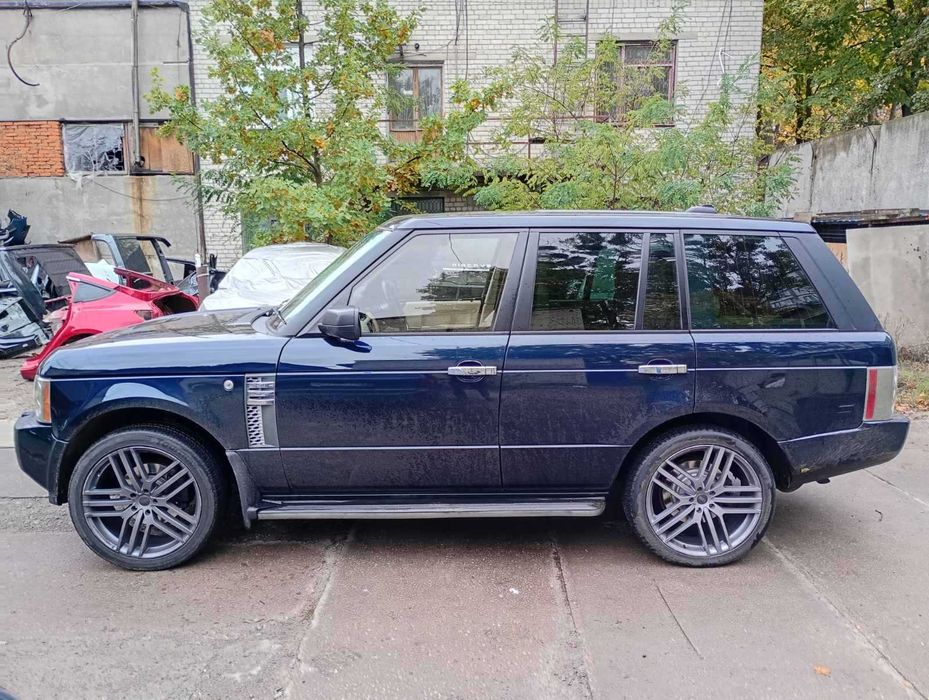 Капот Range Rover Vogue L322 синий Buckingham Blue Java Black: 100 ...