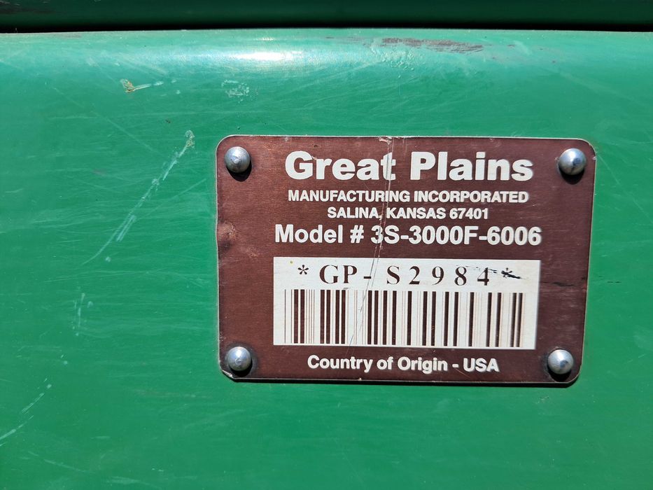 Сівалка зернова Great Plains 3s3000