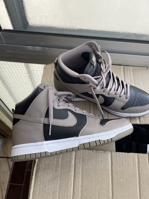 Nike dunk high castanho