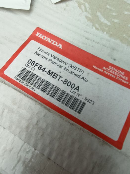 Acabamento malas laterais Honda