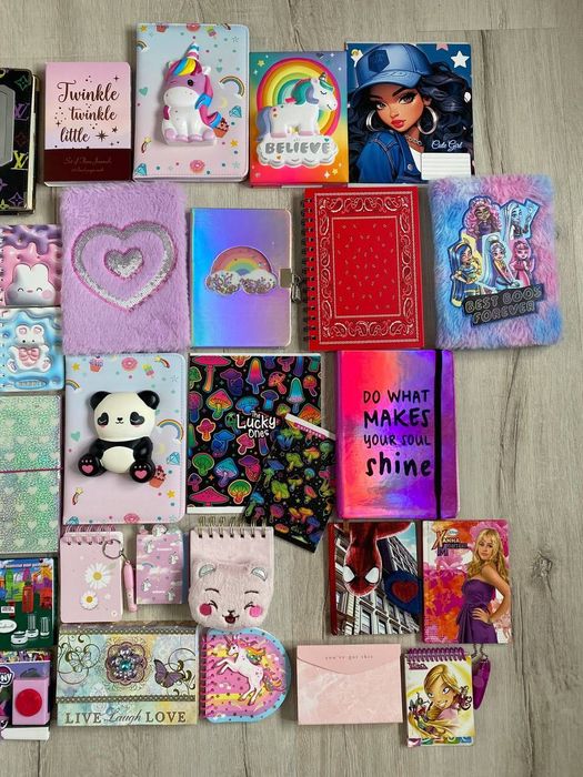 Блокнот сквиш пушистый