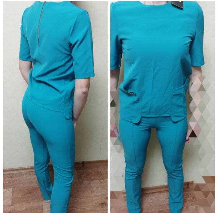 Літній костюм бірюза