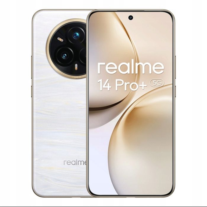 Nowy Realme 14 Pro+ 12GB/512GB 5G biały złoty